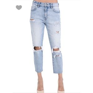 High Rise Cropped Jean